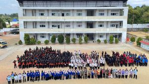 Deklarasi anti bullying dan stop kekerasan di SMA Negeri 5 Karimun
